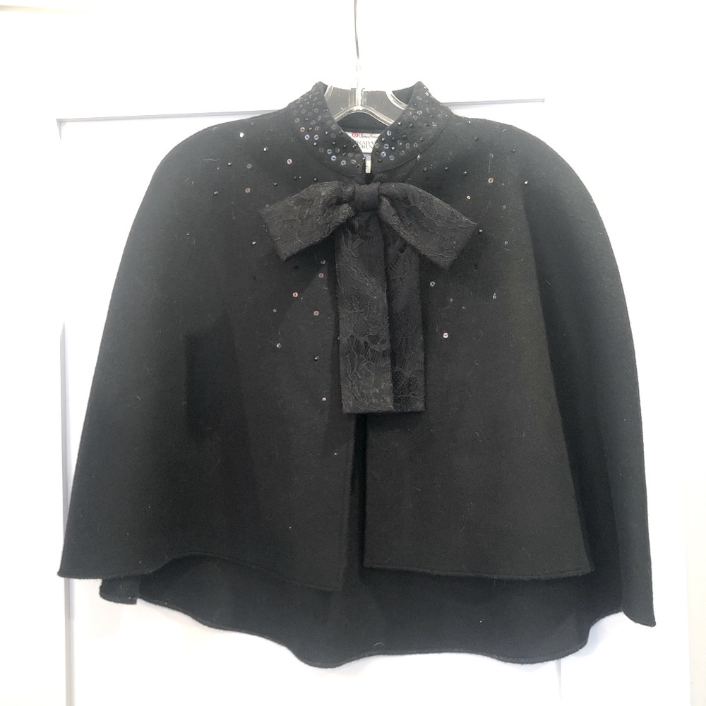Prabal Gurung Wool Cape-let